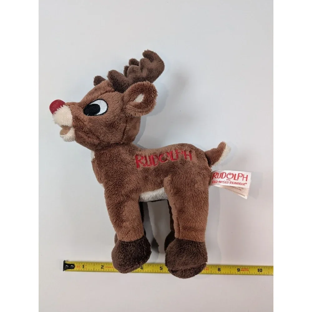 Rudolph Red Nosed Reindeer Plush Dan Dee Vintage Christmas Stuffed Animal